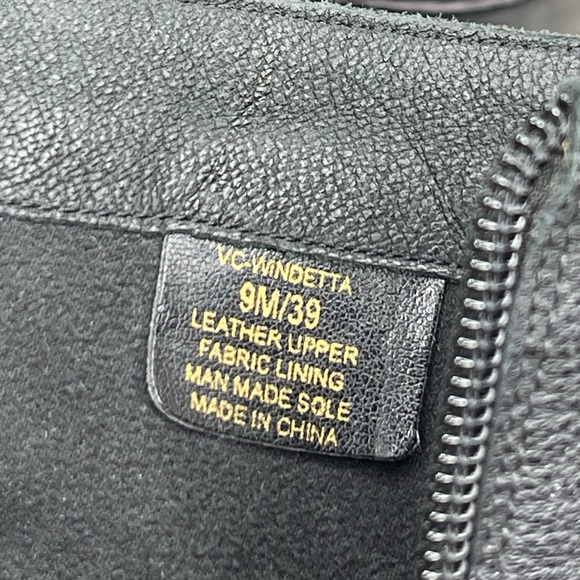 Vince Camuto Windetta Moto Boots with Gold Studded Accents! Like new condition! - Picture 10 of 10